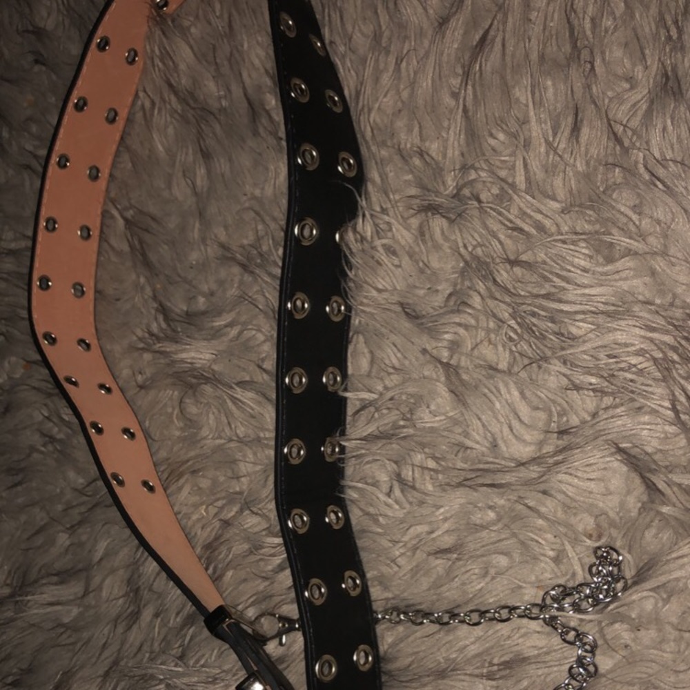 double ring chain belt
